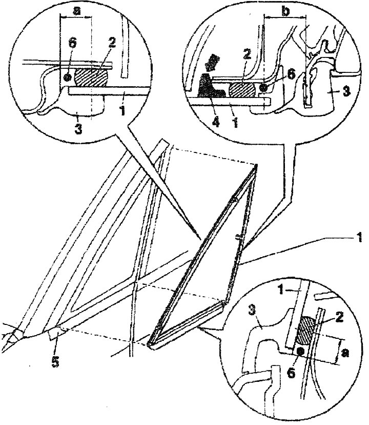 Снятие и установка переднего бокового стекла (Ауди А2, 1999-2005 ...