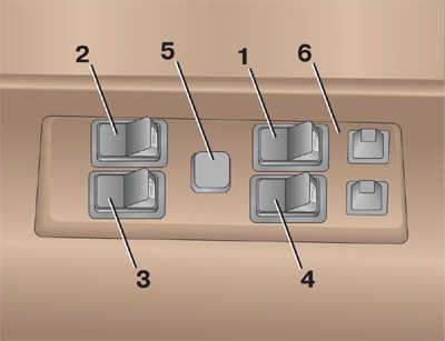 Как снять кнопки ауди 80 Power windows with electric drive (Audi 100 C3, 1982-1990 / General information 