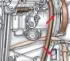 Checking the tension of the high pressure fuel pump drive belt