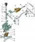 Gear shift control mechanism of the 016 type gearbox
