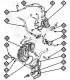 General structure of the KE-III-Jetronic fuel injection system