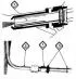 Search for faulty components of the KE-III-Jetronic injection system