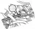 Work on the KE-III-Jetronic injection system