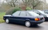 Audi 80 В3, выгляд ззаду