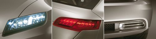 В Audi Roadjet огромное внимание уделено деталям экстерьера. Фары головного и заднего света…