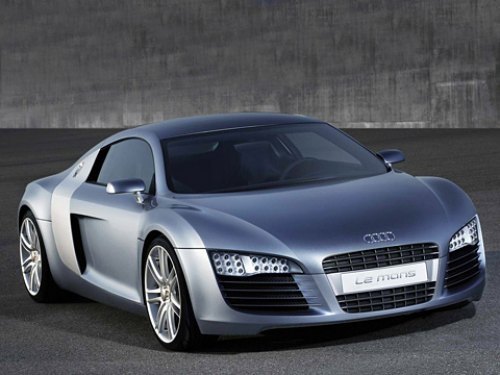 Грядущий Audi R8 несёт в себе массу инновационных технических решений. На фото — концепт Le Mans,…