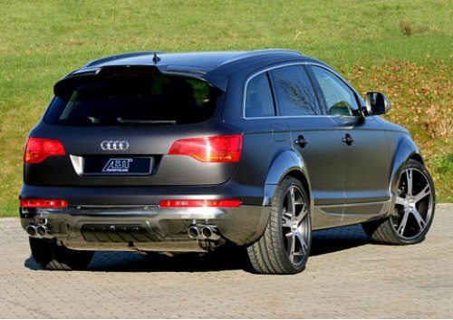 Abt AS7-R проще всего узнать по четырем выхлопным патрубкам и большому спойлеру.