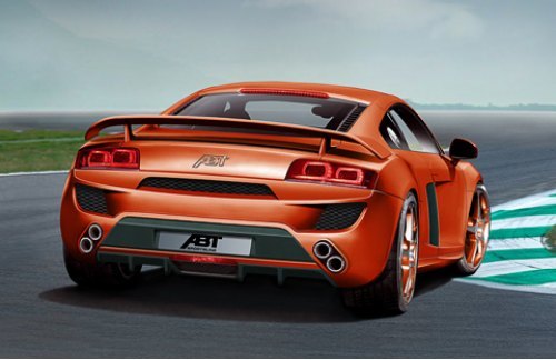 Дизайнеры Abt Sportsline серьезно поработали над R8. С серийной Audi заднюю часть роднят лишь…