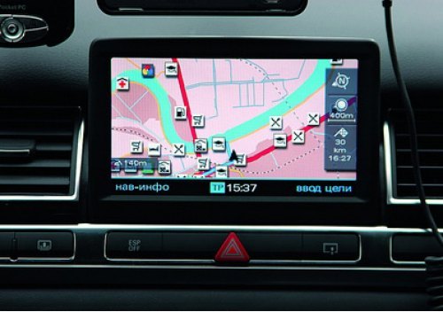 Навигация Audi работает в оболочке мультимедиасистемы MMI и включает в себя радиоприемник с двумя…