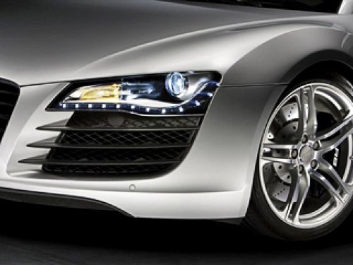 Евросоюз разрешил Audi использовать фары на светодиодах, но пока лишь на суперкаре R8.