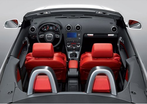 Оснащение Audi A3 Cabriolet также будет повторять комплектацию хетчбэков. То есть в списке опций…