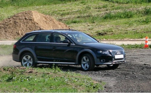 Система Offroad Detection в действии. На щебне или на песке электроника допускает небольшую…