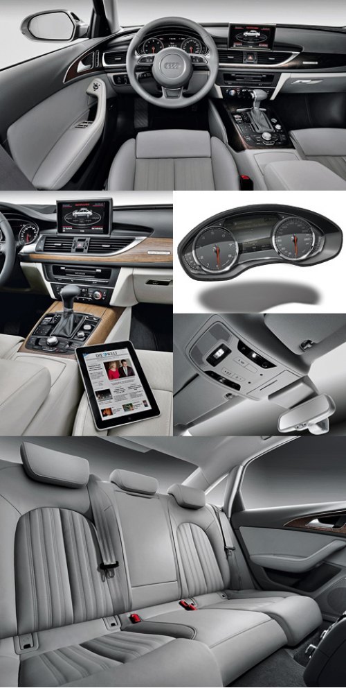 Варианты отделки сидений заимствованы у Audi A7: тканевая, кожаная двух типов и комбинированная, из…