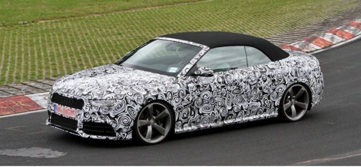 О том, что немцы готовят к выпуску кабриолет Audi RS5, было известно уже давно.