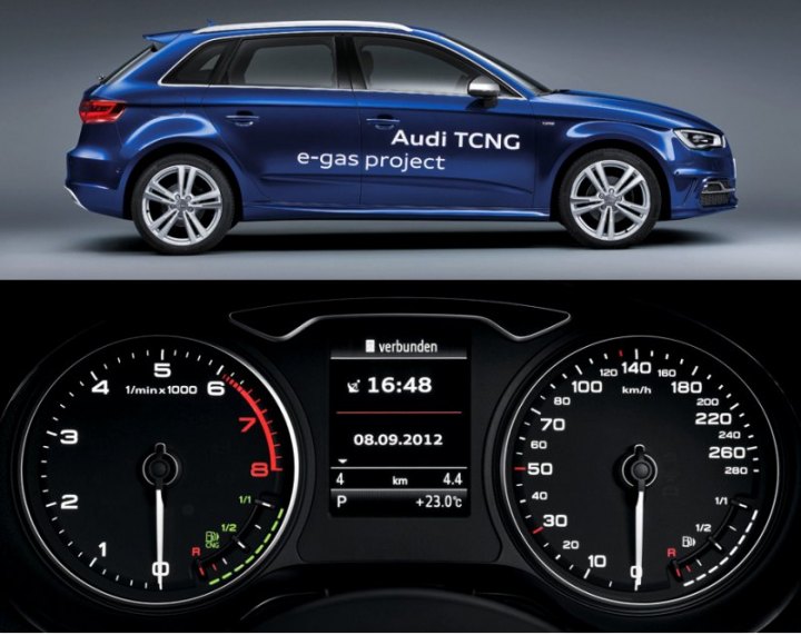 Появление версии Audi A3 TCNG, работающей на газе, анонсировано на 2013 год. Судя по фотографиям,…