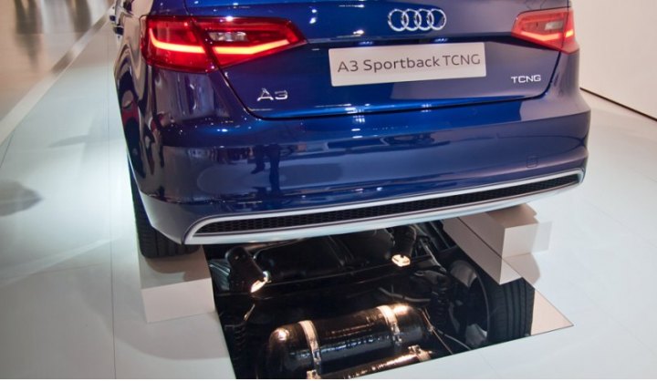 «Трешка» Audi нового поколения была взята для «метанизации», так как это первый автомобиль бренда…