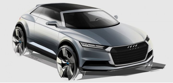 Все грядущие новинки многое во внешности унаследуют от шоу-кара Audi Crosslane Coupe.