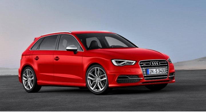 Длина S3 Sportback равна 4324 мм, ширина — 1785, высота —1404 мм.