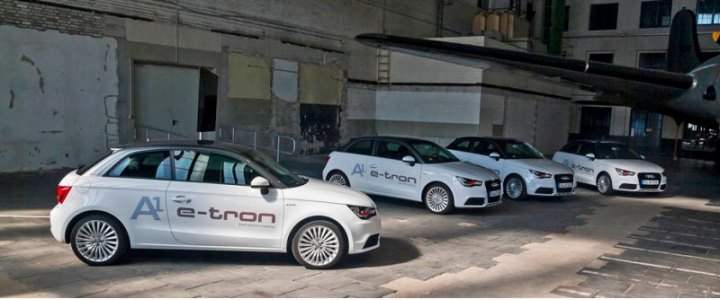 В ангаре Audi Future Lab гибридные «а-первые» сгрудились в дальнем темном углу. Поездка на них не…