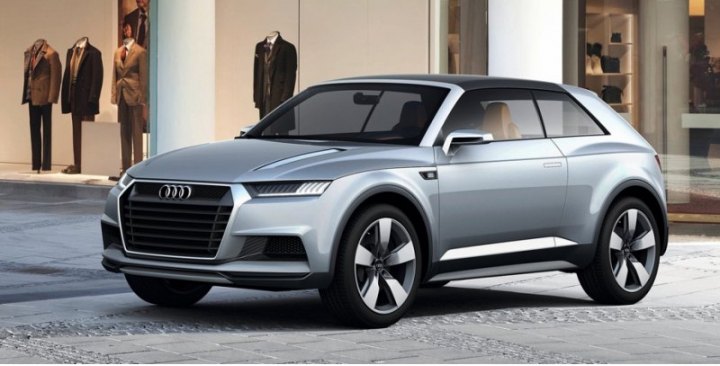 Кое-какие стилистические черты серийный кроссовер унаследует от концепта Audi Сrosslane coupe,…