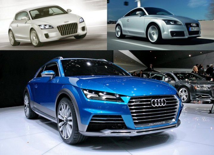 Прошлое поколение хэтчбека Audi TT, так же как и это, предвещал концепт в виде трехдверного…