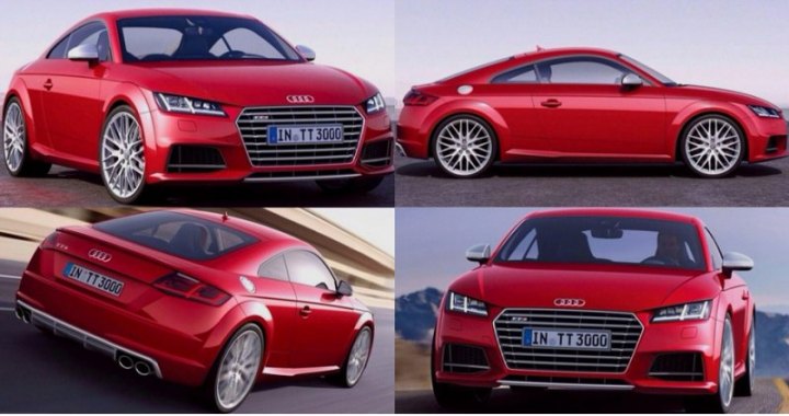 «Горячий» хэтчбек Audi TT-S получит хромированную решетку радиатора, большие воздухозаборники в…