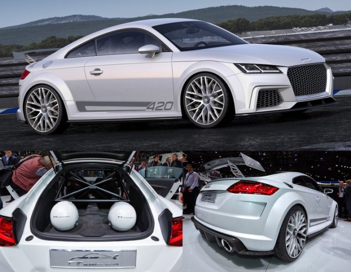 Продемонстрировать возможности мотора EA888 призван концепт Audi TT quattro sport, который также…