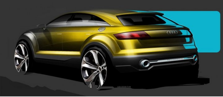 Концепт allroad shooting brake был гибридом, в котором совмещались пара электромоторов и двигатель…