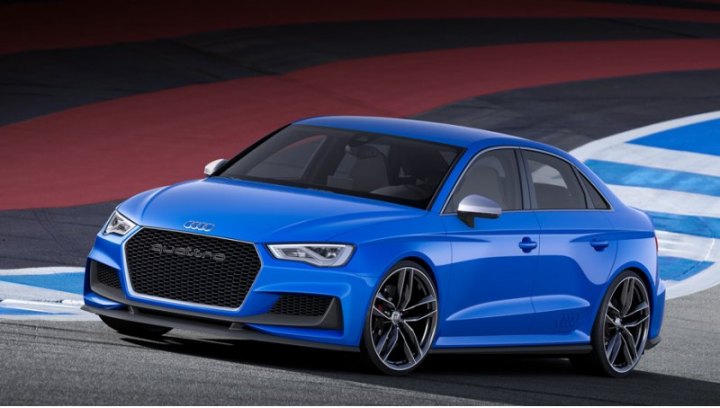 Седан A3 clubsport quattro длиннее, шире и ниже «собрата» S3 (размеры концепта — 4490, 1856 и 1382…