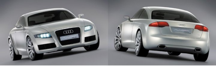 В 2003-м компания Audi построила концепт Nuvolari quattro. Купе было оснащено 600-сильным мотором…