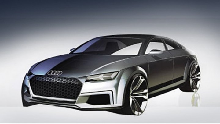 В длину новинка на 293 мм крупнее двухдверной Audi TT. Стилистически обе модели похожи лишь анфас,…