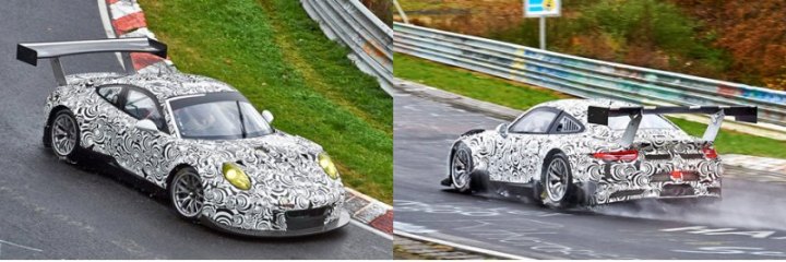 Ожидается, что Porsche 911 RSR официально рассекретят в начале следующего года.