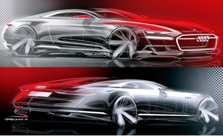 Пользуемся случаем и представляем вам скетчи концепта Audi Prologue (предвестника флагмана Audi A9,…