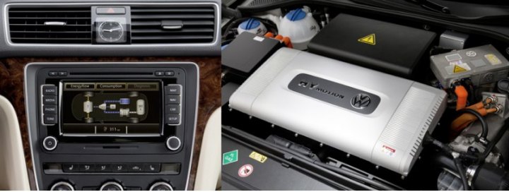 Cудя по фото, блок топливных элементов на двух Фольксвагенах отличается от блока на A7 Sportback…