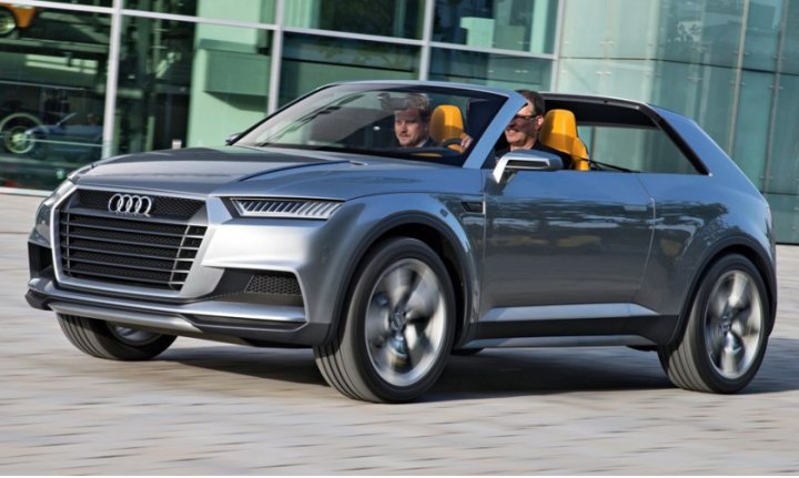 Концепт Audi Crosslane Coupe можно считать предвестником Q1. Автомобиль насчитывал от носа до…