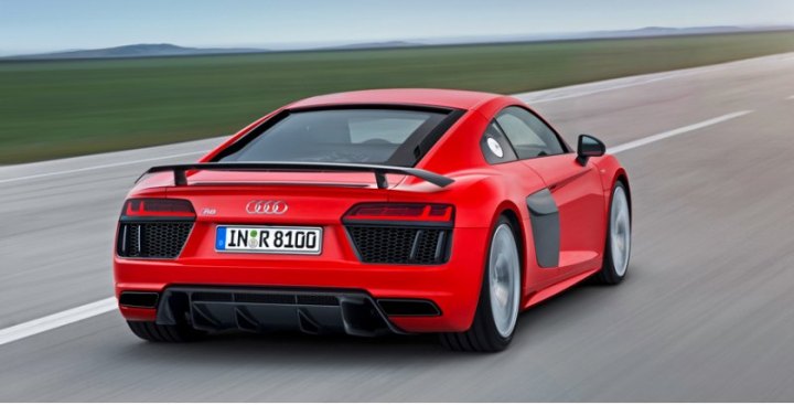 В основе конструкции кузова нового купе Audi R8 V10 plus лежит пространственная рама Audi Space…