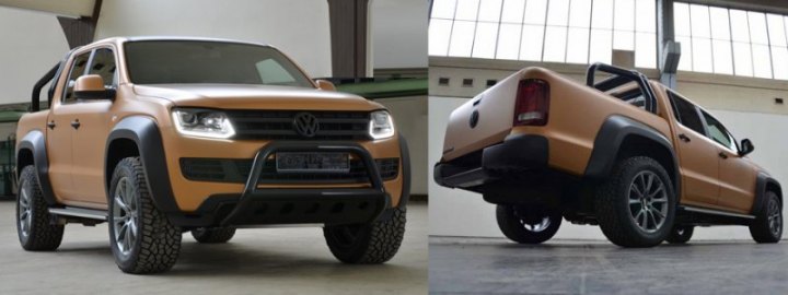 Бюро поставило на пикап внедорожные шины Cooper размерностью 305/50 ZR 20 на колесных дисках BBS, а…