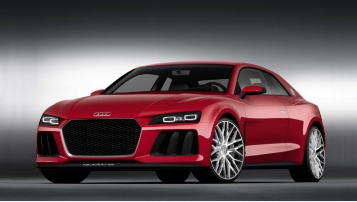 Последний яркий пример концептуальных купе Audi — Sport quattro laserlight (на фото), показанный на…