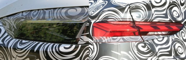 Новые фары с X-образными вставками заставляют вспомнить концепты Q8 Sport и e-tron GT. Фонари по…