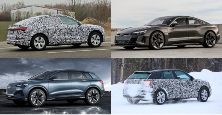 Серийный паркетник Audi e-tron Sportback будет рассекречен до конца 2019 года. За ним в 2020-м…