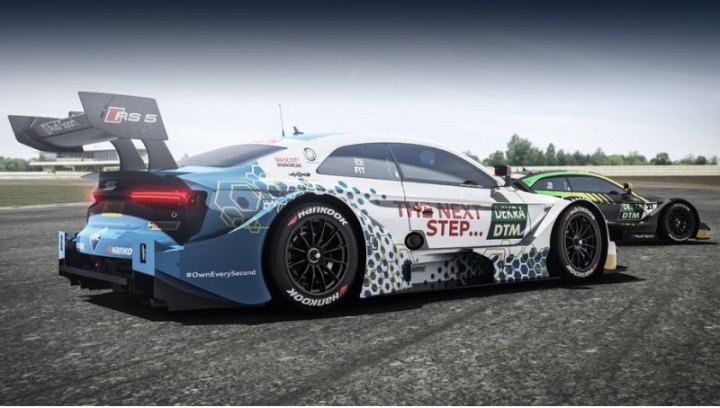 В заездах Audi RS 5 DTM с надписью «Следующий шаг» поведёт двукратный чемпион Формулы-1 Эмерсон…