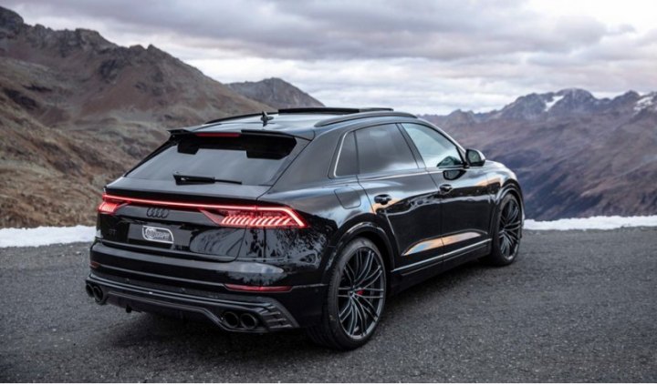 Гигант Audi SQ8 получил от Абта новые сплиттер и диффузор, пороги, расширители колесных арок,…