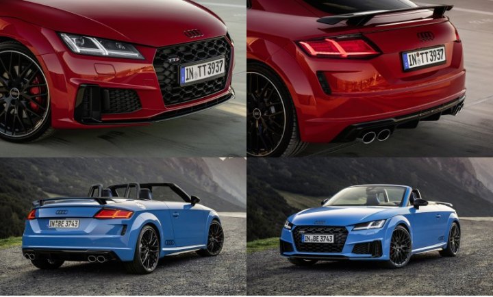 Варианту TTS competition plus полагаются светодиодные фары, черные кольца Audi на порогах,…