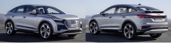 Версия Q4 e-tron Sportback чуть ниже обычного кроссовера — 1614 мм (–8). Заявлено, что среди…