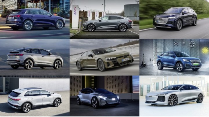В 2018-м у Audi был один серийный электрокар, «просто» e-tron. Сейчас: e-tron и e-tron Sportback,…