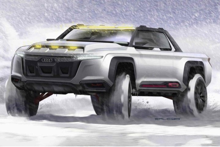 Audi разработает пикап, который будет конкурировать с Toyota Hilux