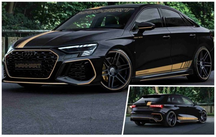 Ателье Manhart показало тюнингованный Audi RS3 Sportback
