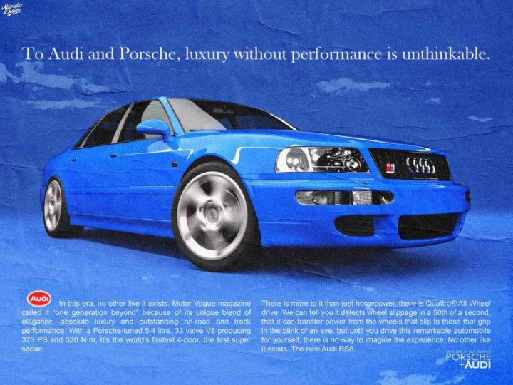 Audi RS2 знаменит по многим причинам, в том числе и тем, что он был построен при участии Porsche.…
