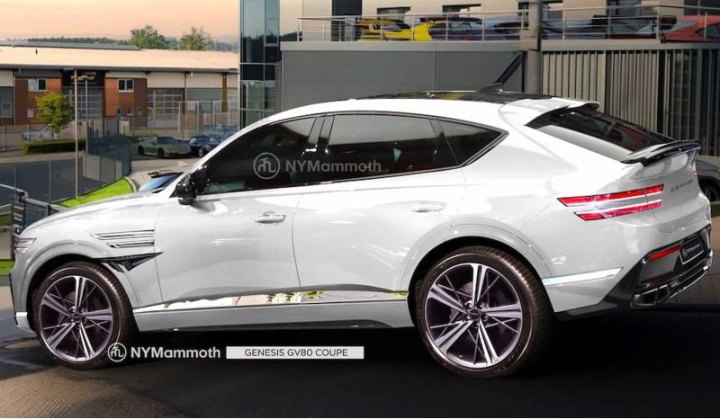 Появились первые изображения корейского аналога BMW X6 и Audi Q8