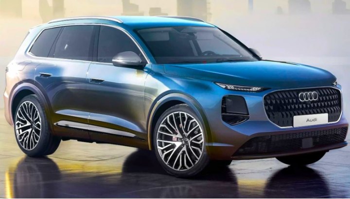 Новый Audi Q7 показали на первых изображениях без камуфляжа